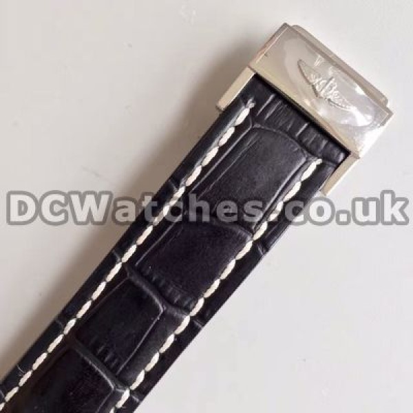 Special Blue Dials And White Sub-dials 44MM Breitling Chronomat 7750 Replica Watches Sale For Men