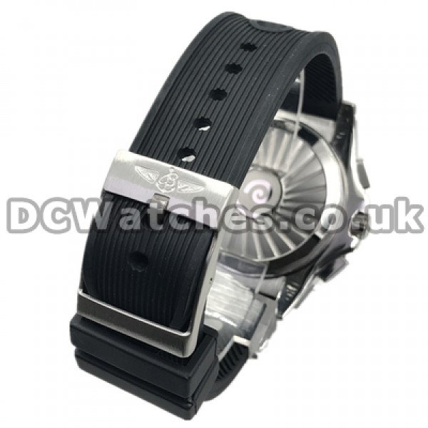 Cool Black Bezels And Black Dials Male Breitling Airwolf Raven Copy Watches With Quartz Movements