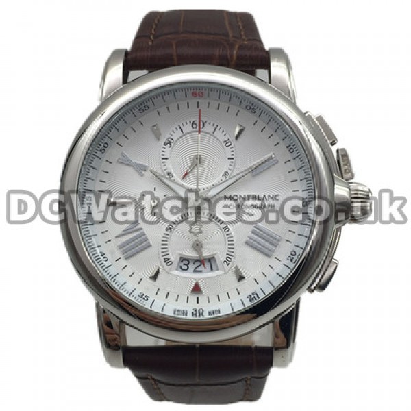Stylish White Dials Montblanc Star 4810 Copy Watches For Men With Swiss Quartz Movements Online