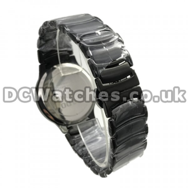 Durable 40MM Black Ceramic Bracelets Rado True Copy Watches For Men With Black Dials