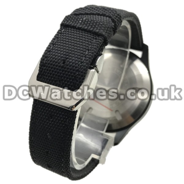 Functional Male 48MM Black Steel Cases Swiss IWC Big Pilots Replica Watches With Automatic Movements