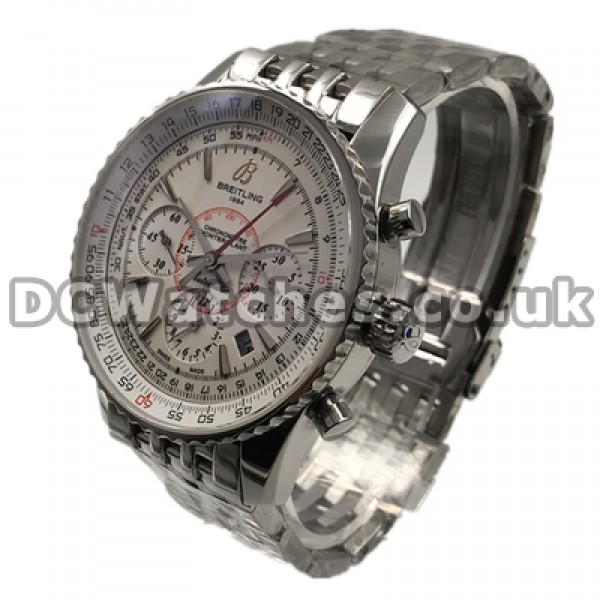 Unique Swiss Automatic Movements And Steel Bracelets Fake Breitling Montbrillant Watches For Men