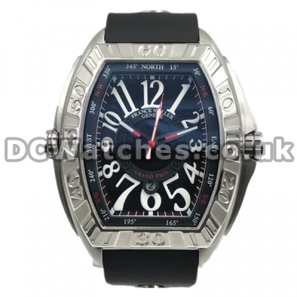 Functional Automatic Steel Cases Replica Franck Muller Conquistador GPG Watches For Men Online