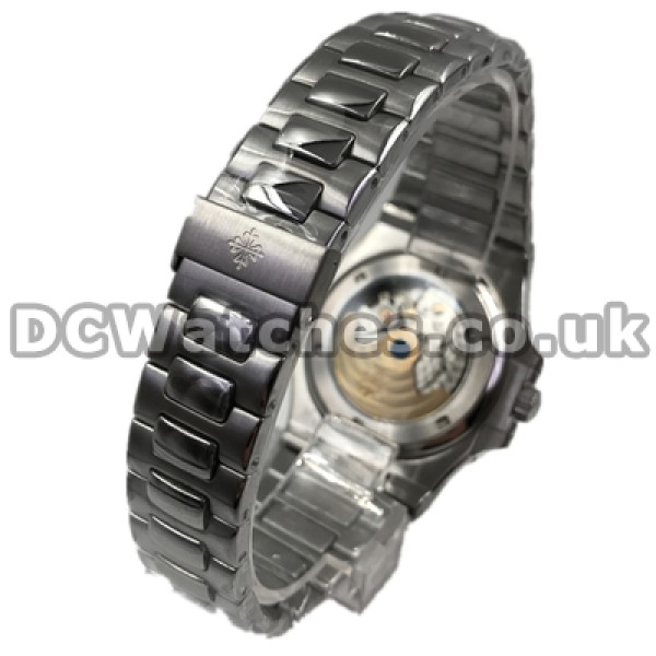 Unique Coffee Dials And Steel Cases Fake Patek Philippe Nautilus Watches Sales For Men