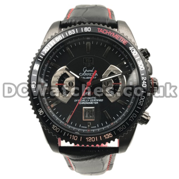 Modern Cool Automatic Male Tag Heuer Grand Carrera Replica Watches With Steel Cases Online