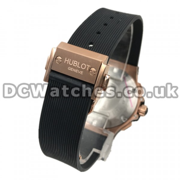 Glorious Black Dials And Black Straps Female Swiss Copy Hublot Big Bang Watches