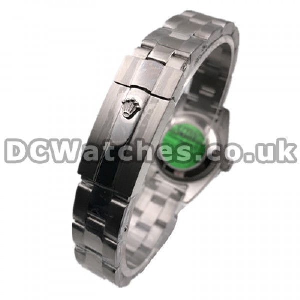 Concise 26MM Automatic Movements Replica Rolex Lady-Datejust Watches With White Dials Online