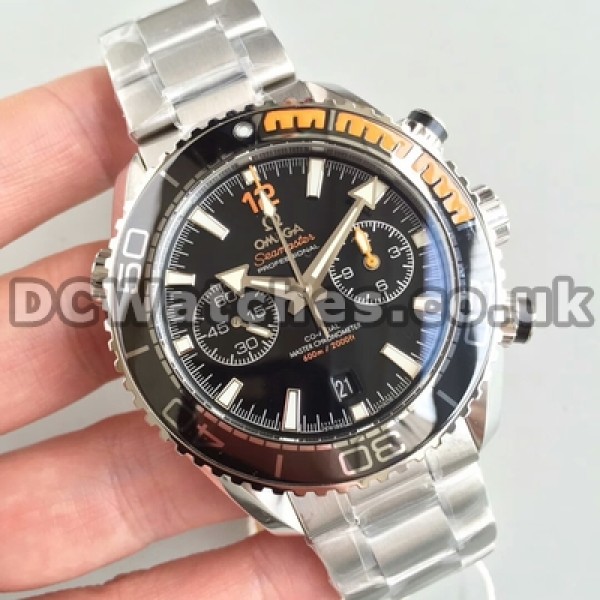 UK Perfect Replica Omega Planet Ocean Watches With Steel Cases For Men