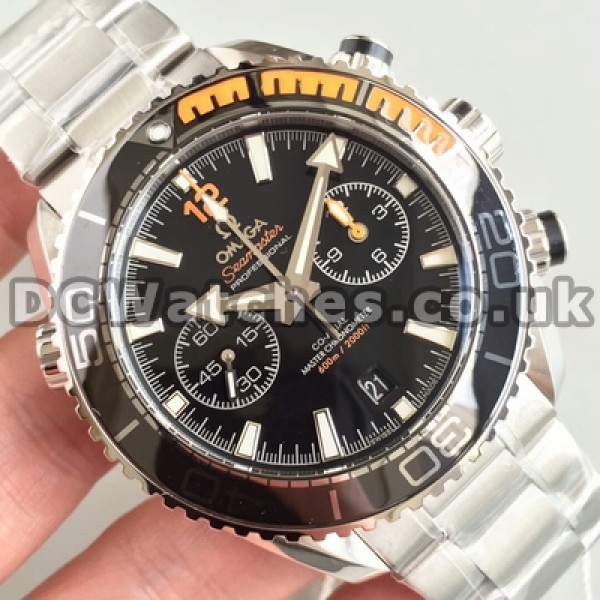 UK Perfect Replica Omega Planet Ocean Watches With Steel Cases For Men