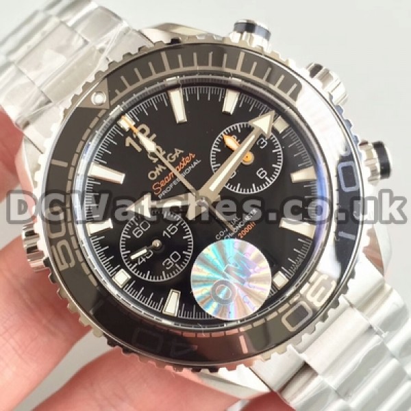UK Perfect Replica Omega Planet Ocean Watch1901 Watchs With Black Dials For Men