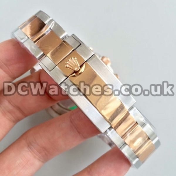 44MM Automatic UK Swiss Made Replica Rolex Yacht-Master II Male Watches With White Dials