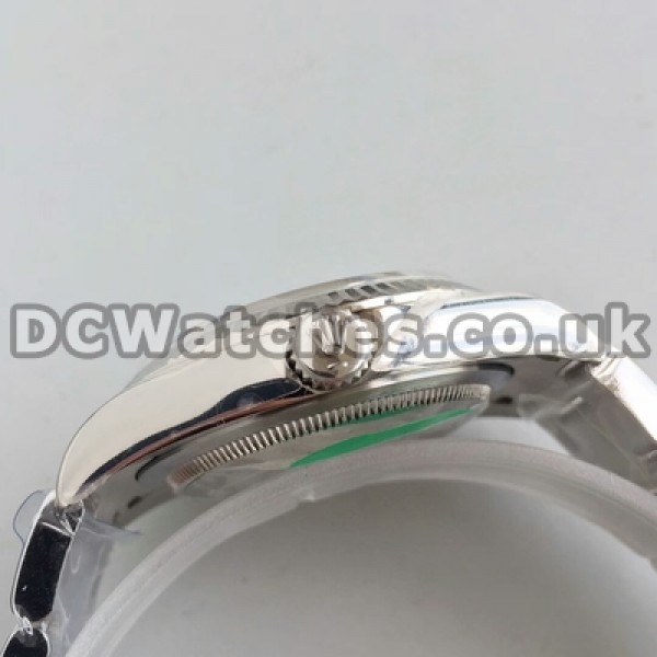 Automatic 36MM Blue Dials Rolex Datejust Fake Watches For Men