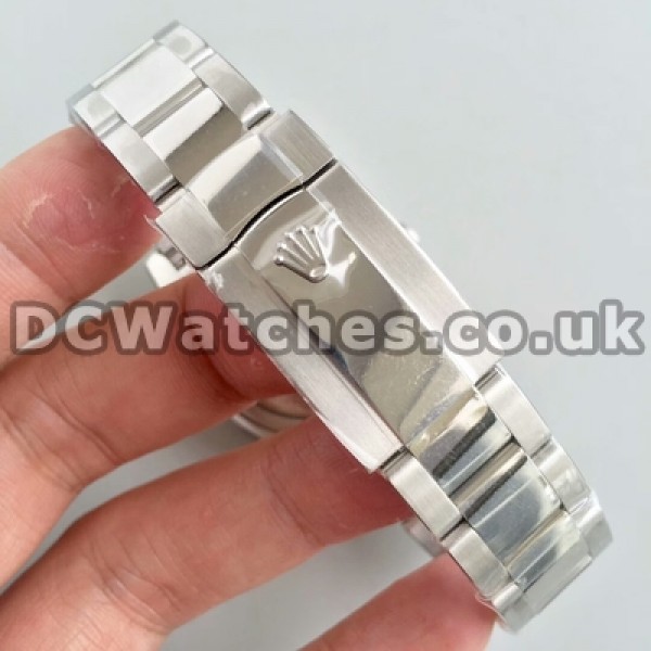 Automatic 36MM Blue Dials Rolex Datejust Fake Watches For Men