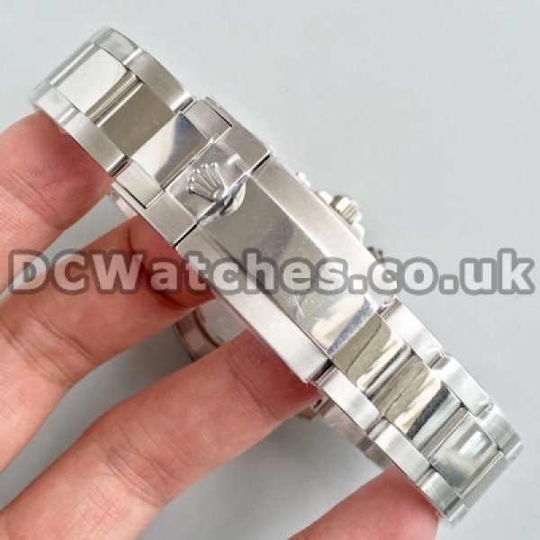 Best 40MM Rolex Daytona Black Dials Steel Cases Replica Watches