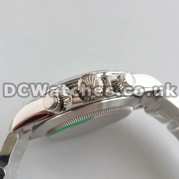 Automatic Fake Rolex Daytona 40MM White Dials Watches For Men