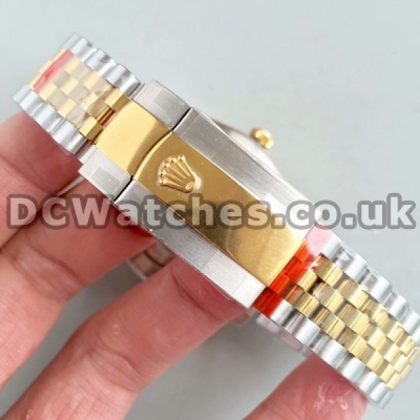 41MM Automatic Rolex Datejust II Fake Male Watches With Black Dials
