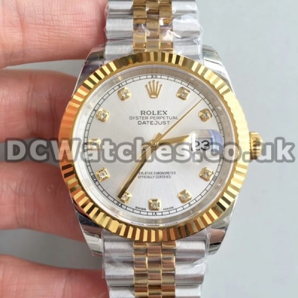 Automatic Fake Rolex Datejust II Male 41MM Watches With Silver Dials