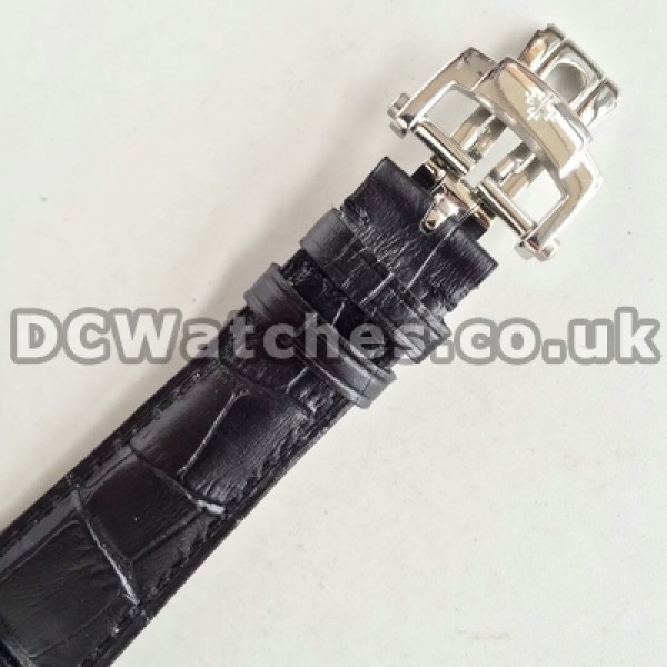 42 MM Best 1:1 Fake Patek Philippe Tourbillon With White Dials For Men