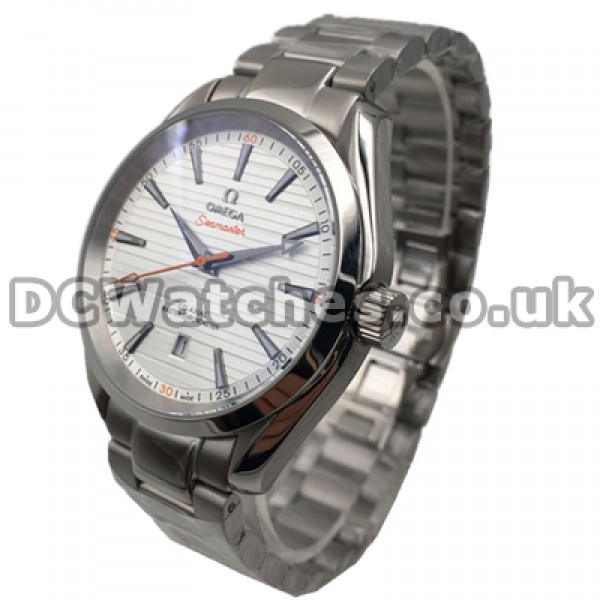 40MM Steel Omega Seamaster Fake Automatic Watches For Men