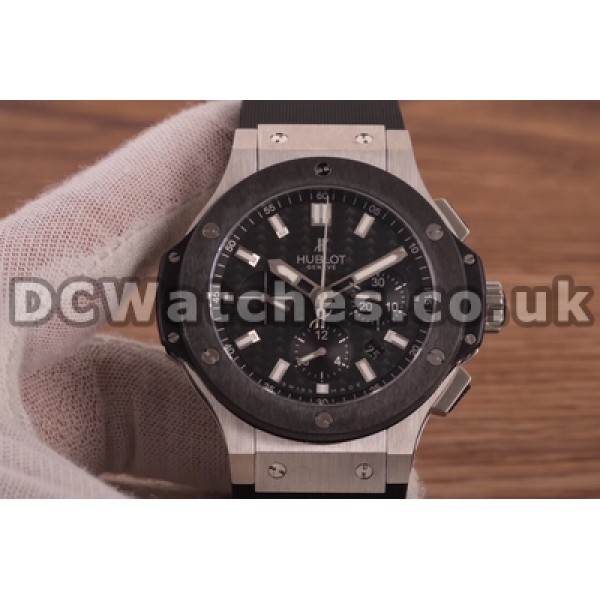 High Quality Replica Hublot Big Bang Watches With Black Dials For Men