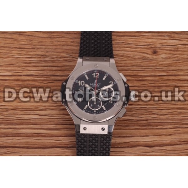 UK Best Fake Hublot Big Bang Watches With Black Dials For Men