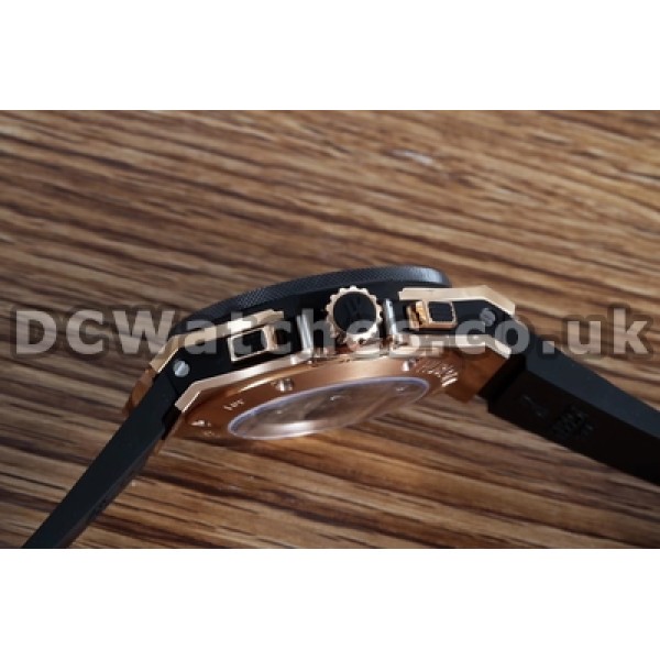 UK Perfect Replica Hublot Big Bang Watches With Black Dials For Men