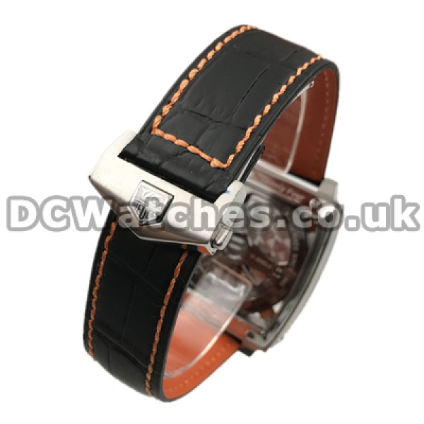Steel Case Male Fake Tag Heuer Monaco Quartz Watches In 39MM