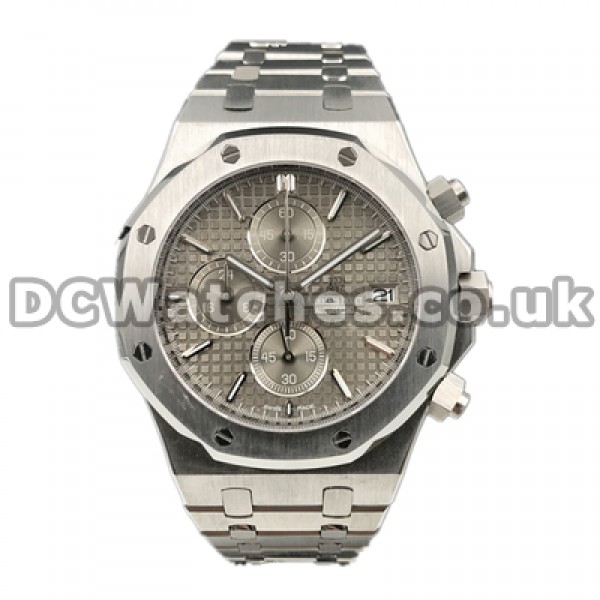 Grey Dials Quartz Audemars Piguet Royal Oak Replica Male 42MM Watches