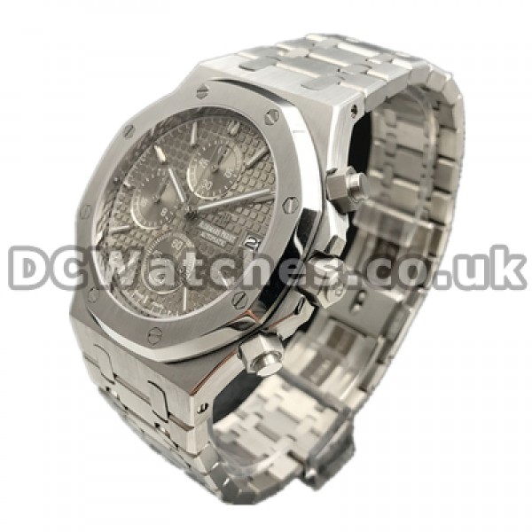 Grey Dials Quartz Audemars Piguet Royal Oak Replica Male 42MM Watches
