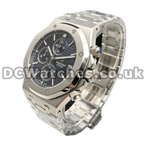 Steel Male Fake Audemars Piguet Royal Oak Quartz Watches In 42MM