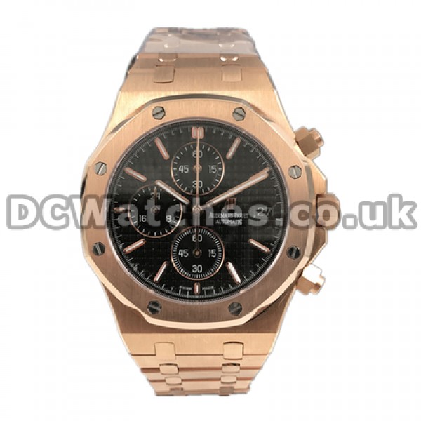 42MM Black Dials Audemars Piguet Royal Oak Fake Male Quartz Watches
