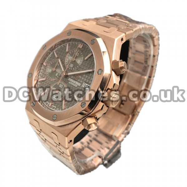 42MM Grey Dials Audemars Piguet Royal Oak Replica Quartz Male Watches