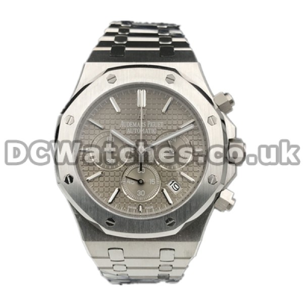 Quartz Grey Dials Fake Audemars Piguet Royal Oak 42MM Male Watches