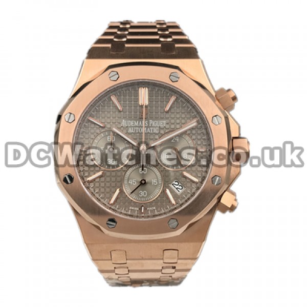 42MM Quartz Male Fake Audemars Piguet Royal Oak Grey Dials Watches