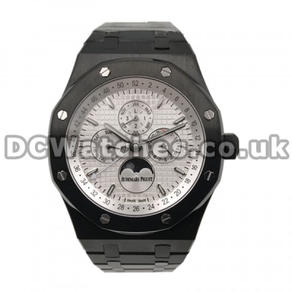 Male Black Steel Audemars Piguet Royal Oak Fake 42MM Automatic Watches