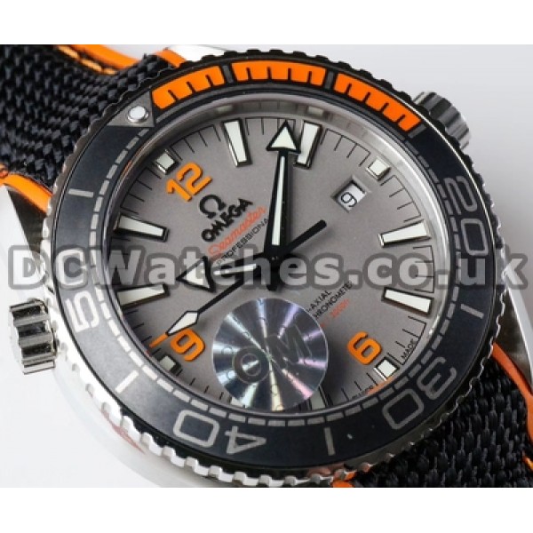 43.5MM Male Steel Cases Fake Omega Speedmaster ETA Automatic Watches
